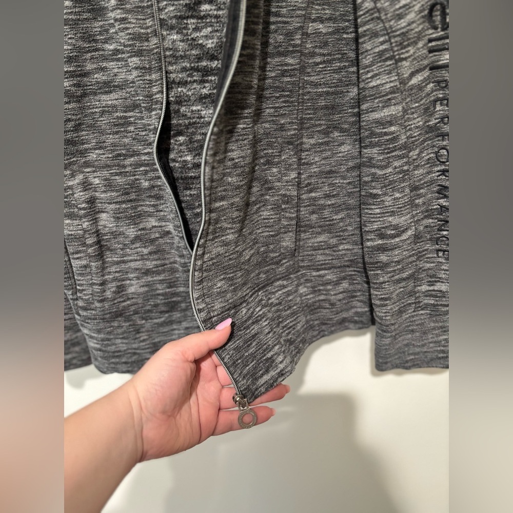 Calvin Klein Gray Jacket Size Medium - image 2